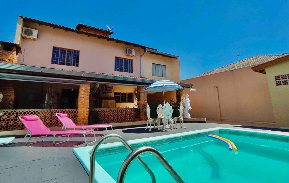 Vila Casa Com Piscina Proximo Atrativos/ Wifi/ Garagem Foz do Iguaçu Exteriér fotografie